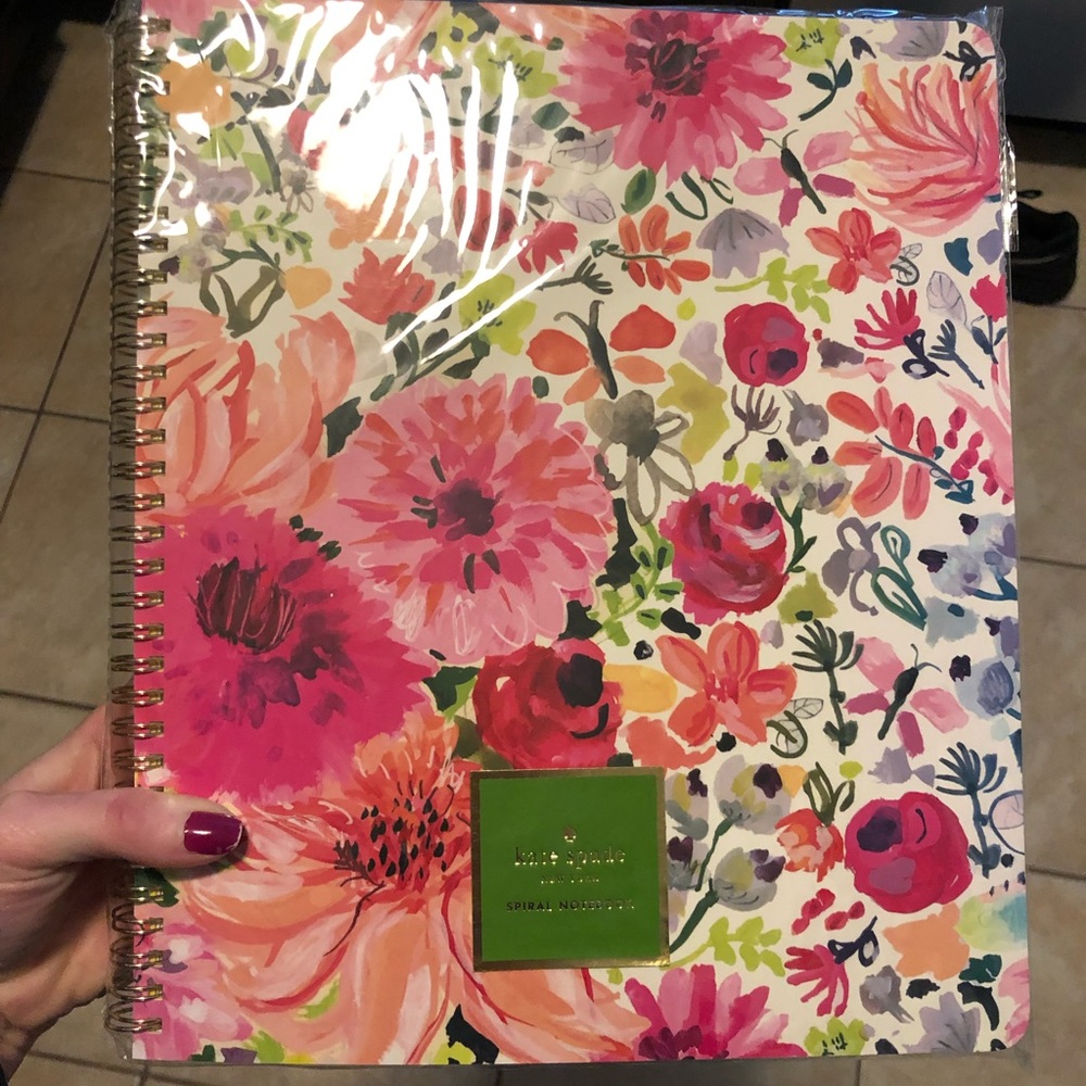 Kate Spade spiral notebook